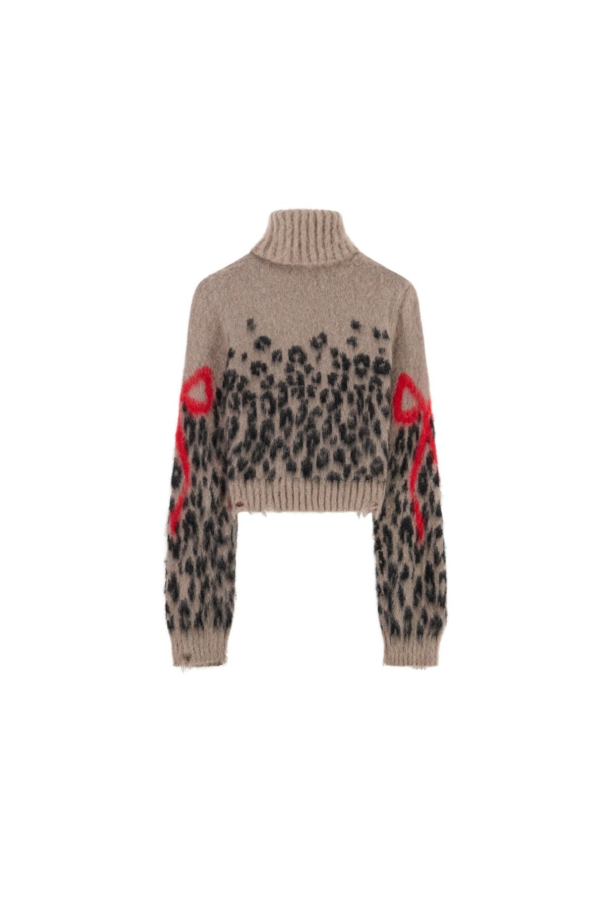 181043 CROP MAKU FLAKES - MAGLIA - ANIYE BY