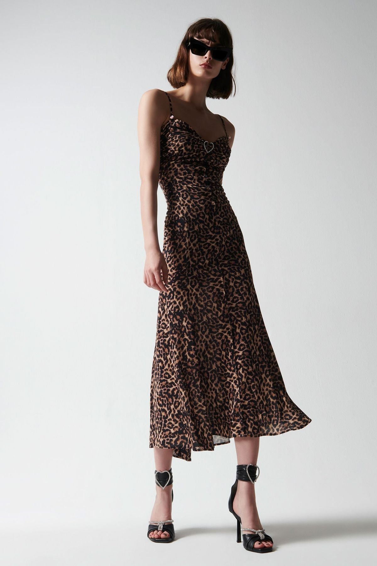 185887 LONG DRESS JADE - VESTITO - ANIYE BY