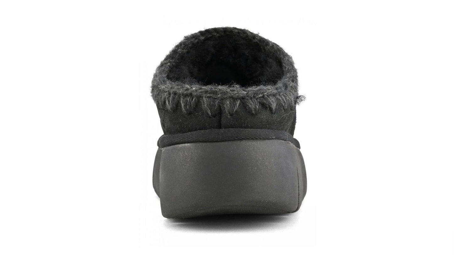 BOUNCE CLOG METAL LOGO BLACK - SLIPPER - MOU