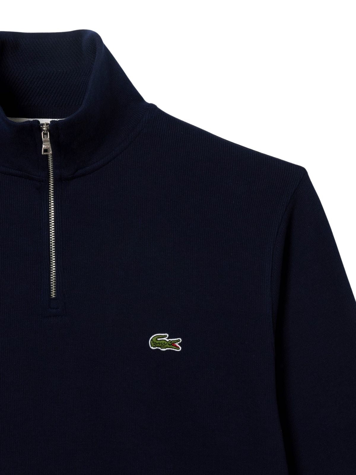 FELPA COLLO ZIP - LACOSTE