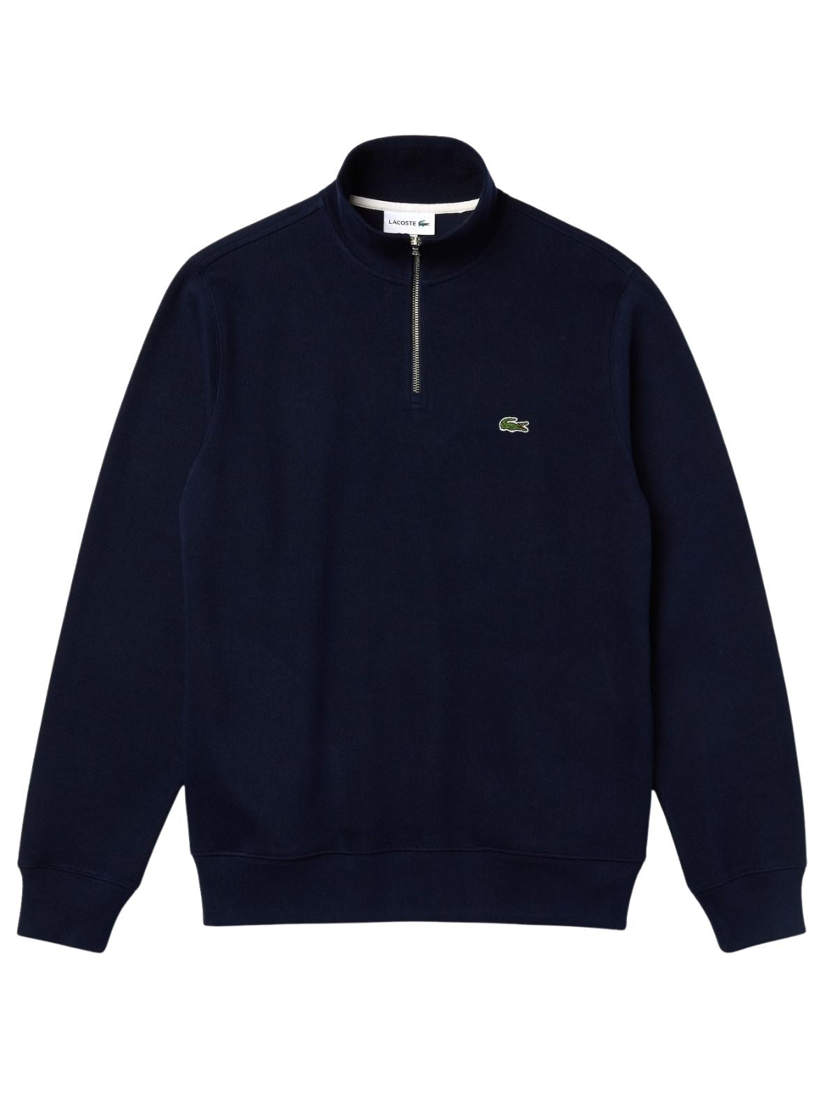 FELPA COLLO ZIP - LACOSTE