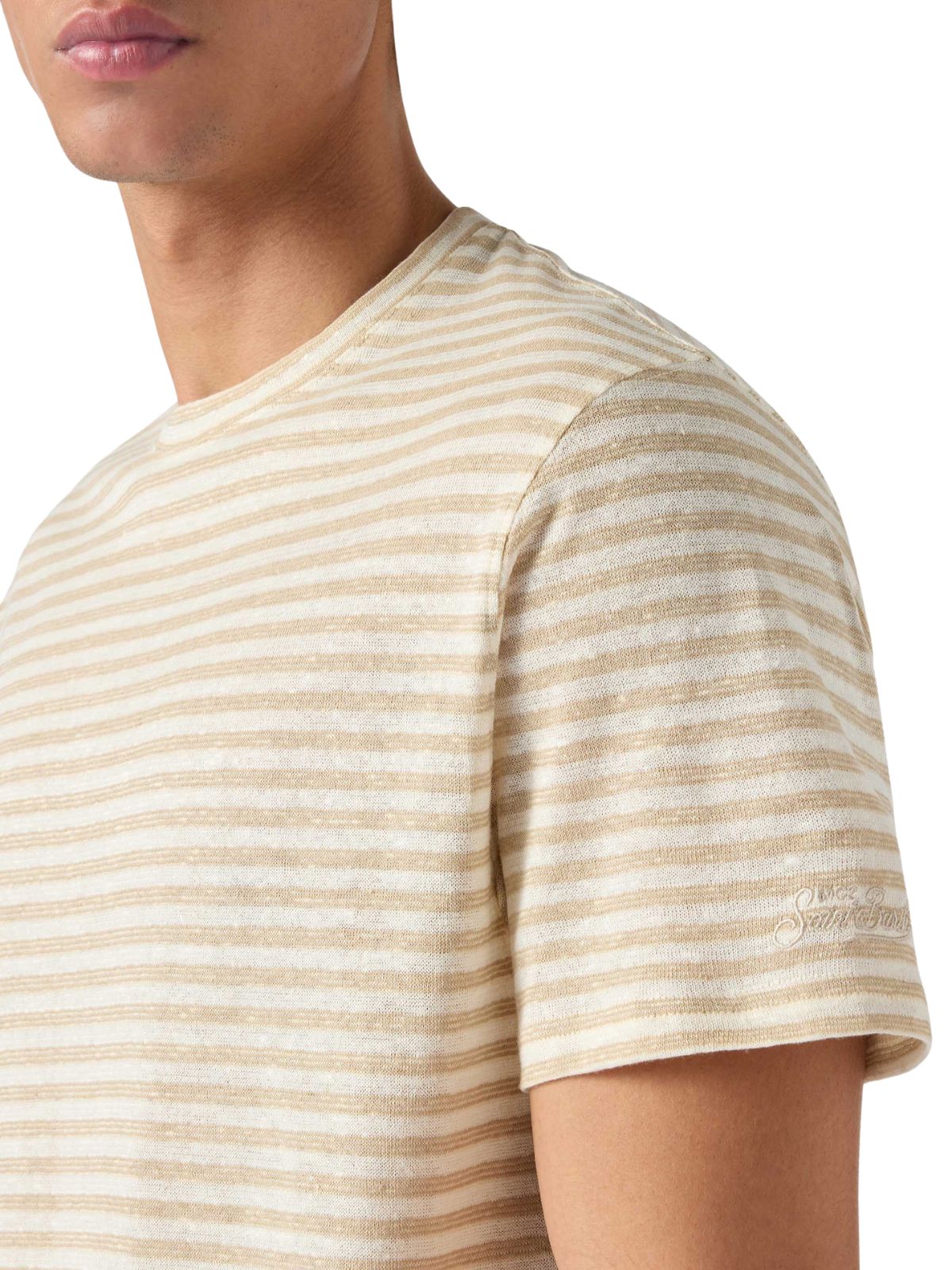 T-SHIRT A RIGHE - MC2SAINT BARTH