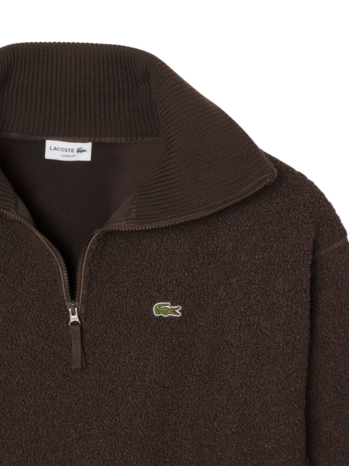 FELPA PILE ZIP - LACOSTE