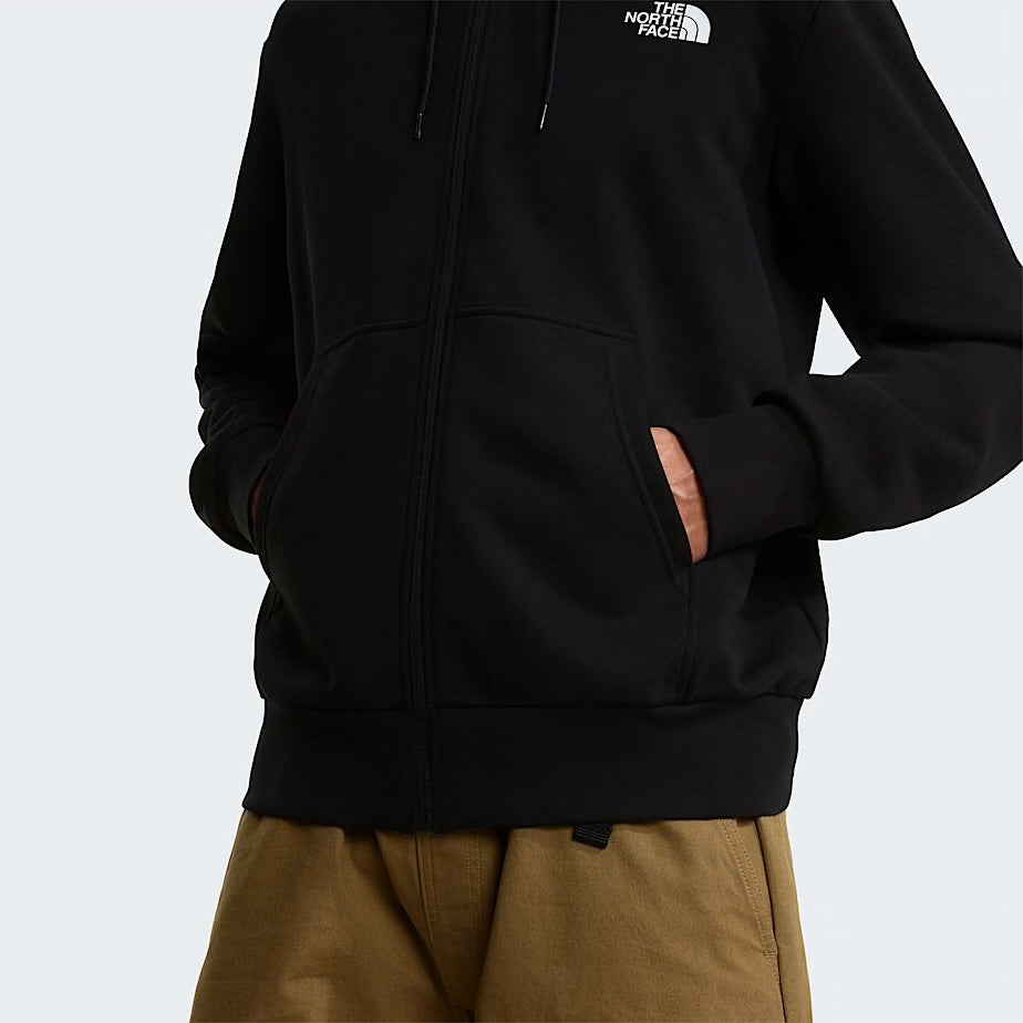 NF0A8GQ7JK31 - FELPA ZIP CAPPUCCIO - THE NORTH FACE