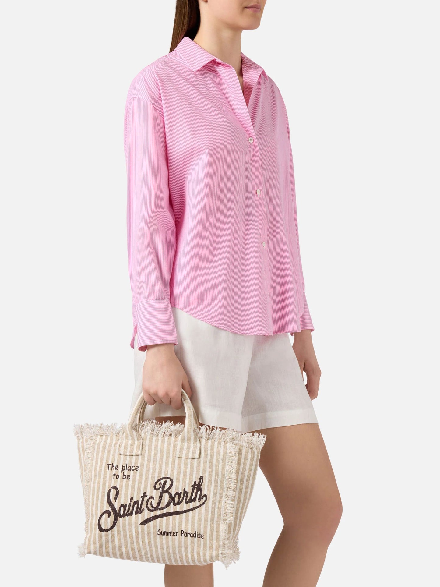 COLETTE LINEN 00433L - BORSA M LINO - MC2SAINT BARTH